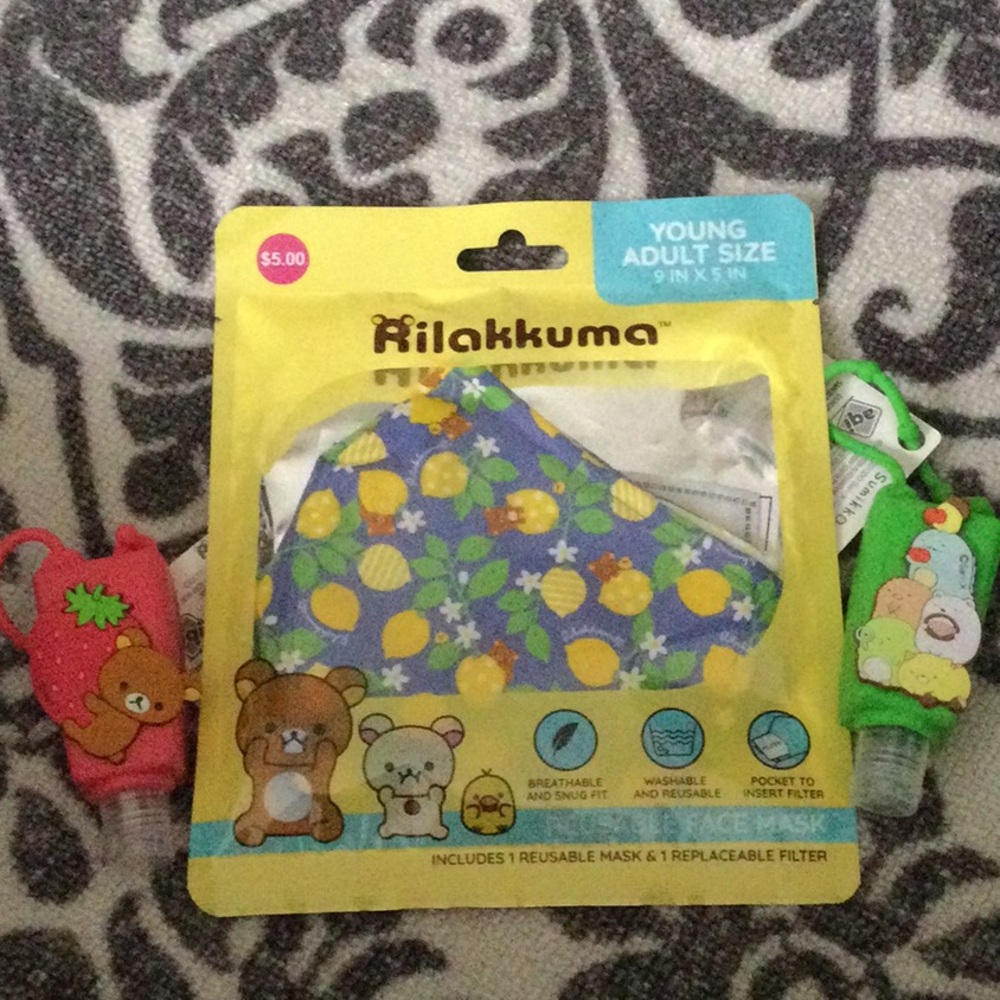 Rilakkuma Young Adult and Hand Santizers